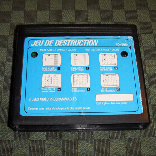 Cartouche jeu vidéo - cartouche, de